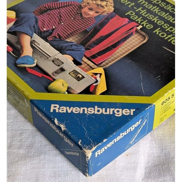 1973 Ravensburg Game Scandinavian Memory Packa Kappsacken Your Suitcase Vtg 70s - Picture 13 of 15